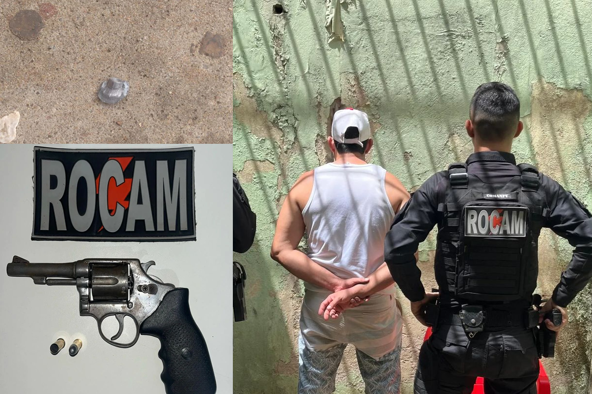 Homem é preso em Picos após ameaça e disparo de arma de fogo