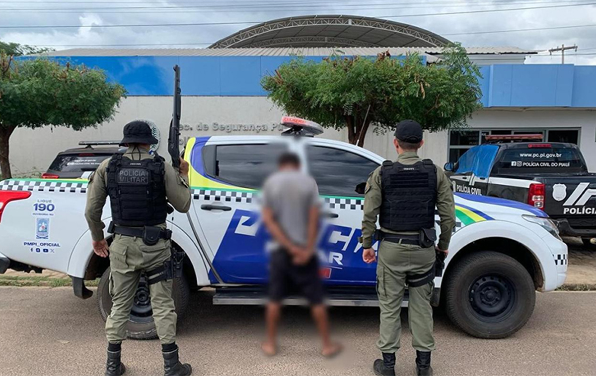 Homem é preso suspeito de estuprar sobrinha de 5 anos em Santana do Piauí