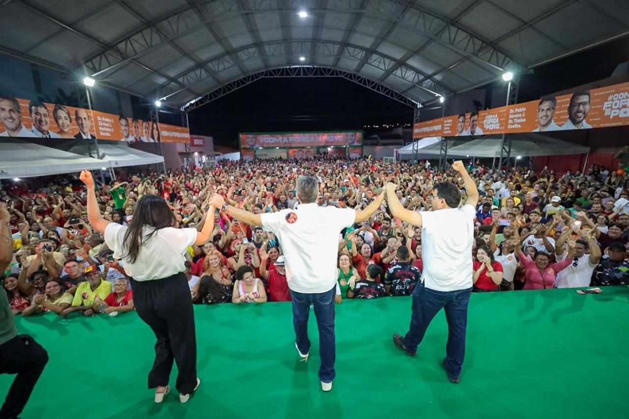 Com presença de apoiadores e lideranças, Pablo Santos lança pré-candidatura em Picos