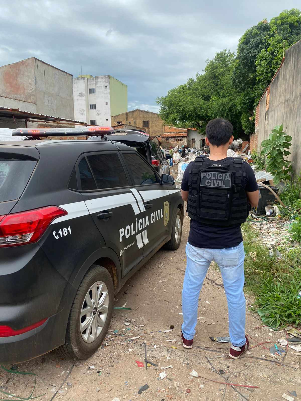 Em Picos, Polícia Civil prende homem suspeito de receptação de fios de cobre furtados