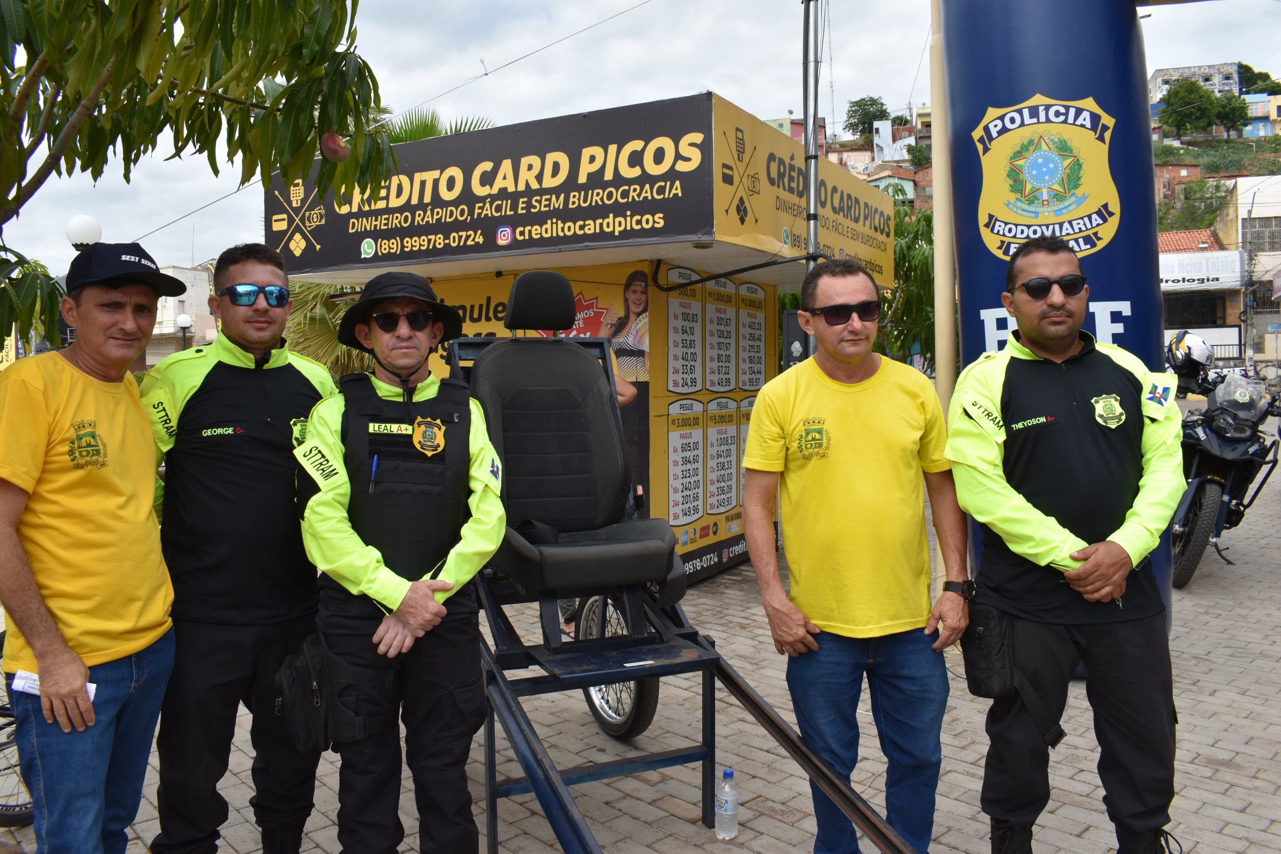 Prefeitura de Picos realiza ações de encerramento da I Semana Municipal do Trânsito de Picos