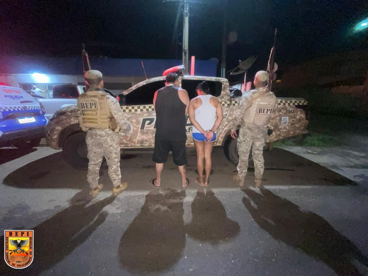 Polícia Militar recebe denúncia e prende donos de bar em Picos que promoviam jogos de azar e comercializavam drogas