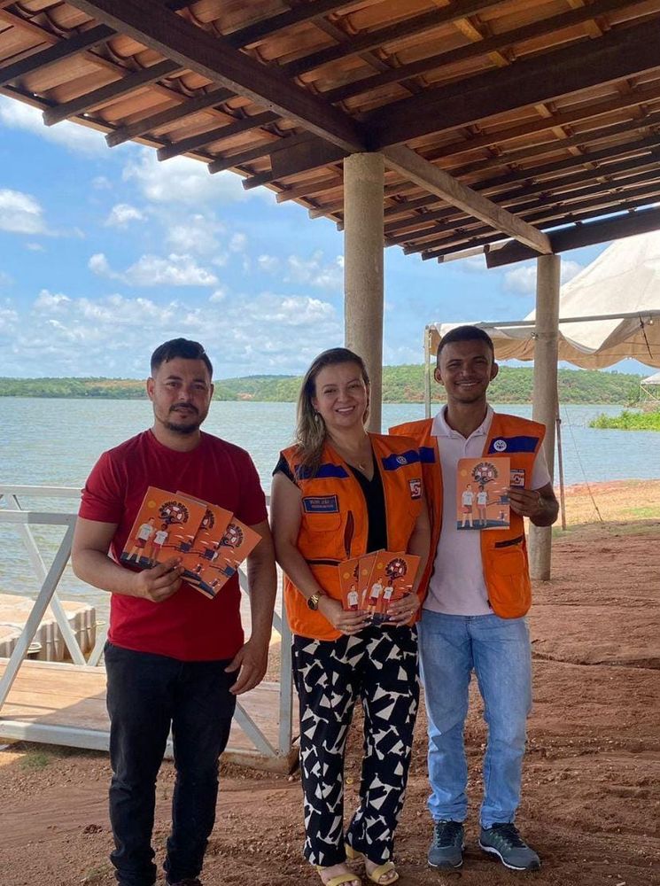 Defesa Civil realiza visita à Barragem de Bocaina no Projeto Banho Seguro