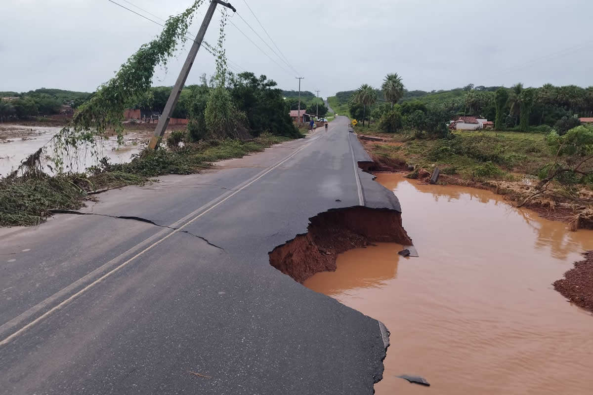 Chuvas intensas provocam desabrigados e danos em Itainópolis