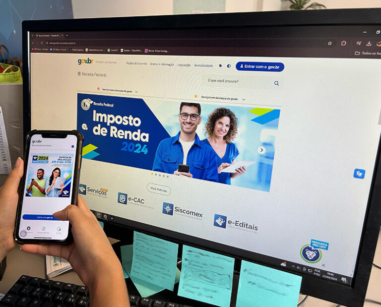 Governo envia alertas sobre imposto de renda pelo Gov.br e WhatsApp