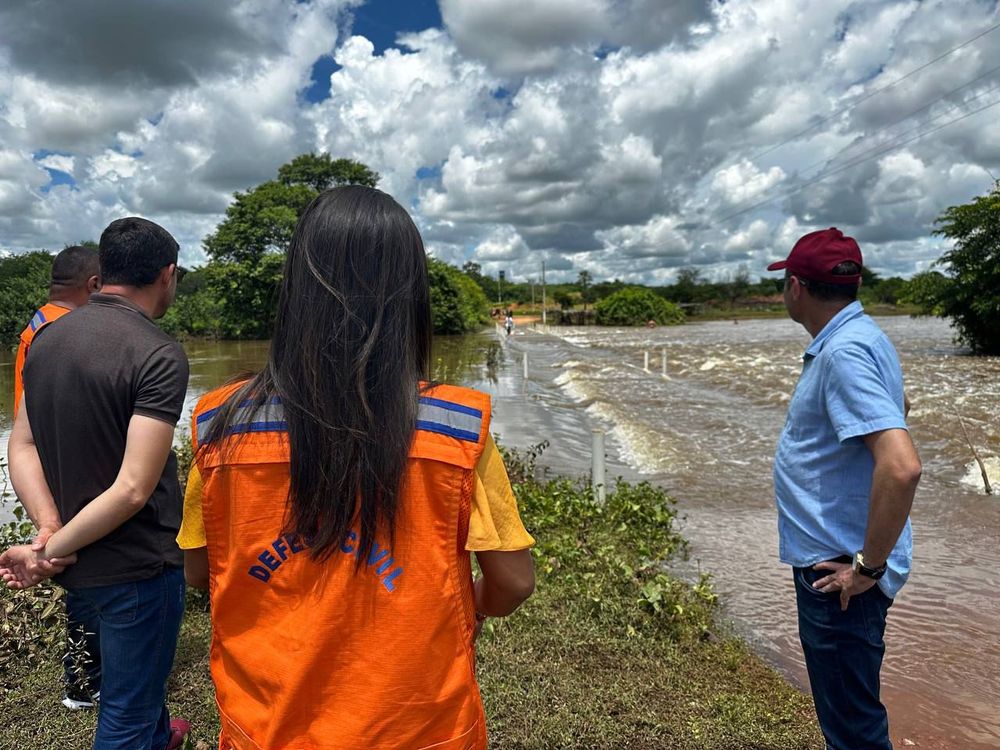 Defesa Civil monitora municípios da região de Picos atingidos pelas chuvas