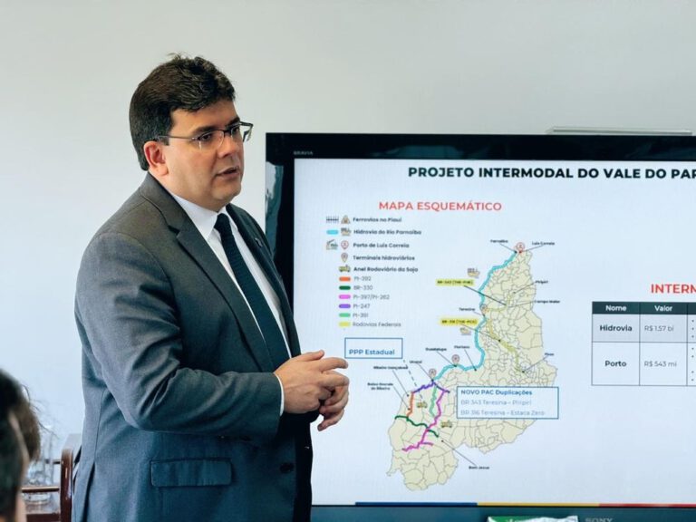 Em SP, governador apresenta os potenciais do Piauí nas áreas portuária e energética