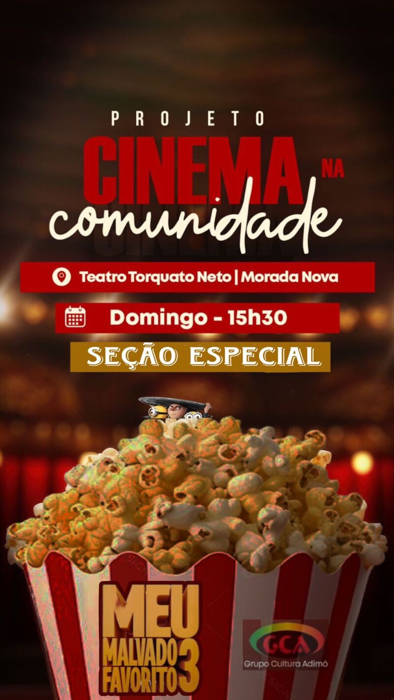 Picos: SEMTAS promove segunda exibição do projeto Cinema na Comunidade