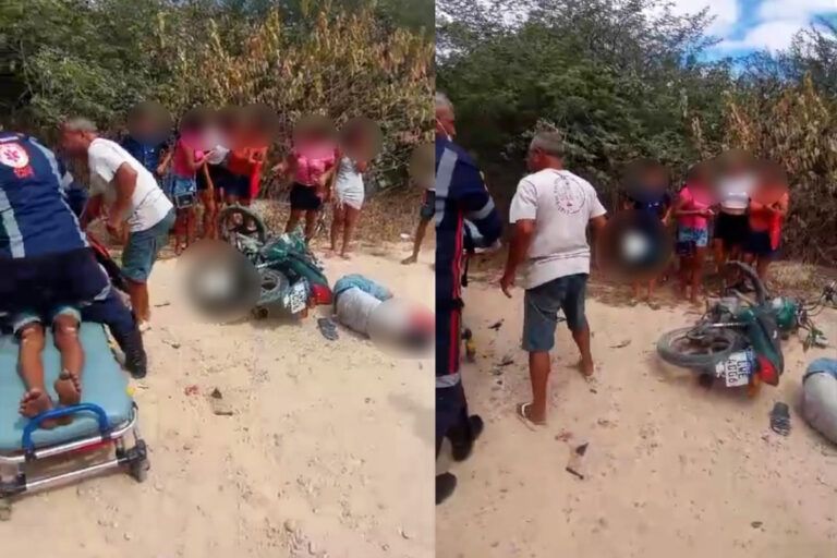 Colisão de motocicletas em Jaicós deixa um morto e outro gravemente ferido