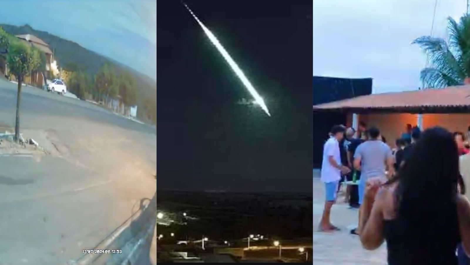 Passagem de meteorito ilumina o céu do Piauí na madrugada