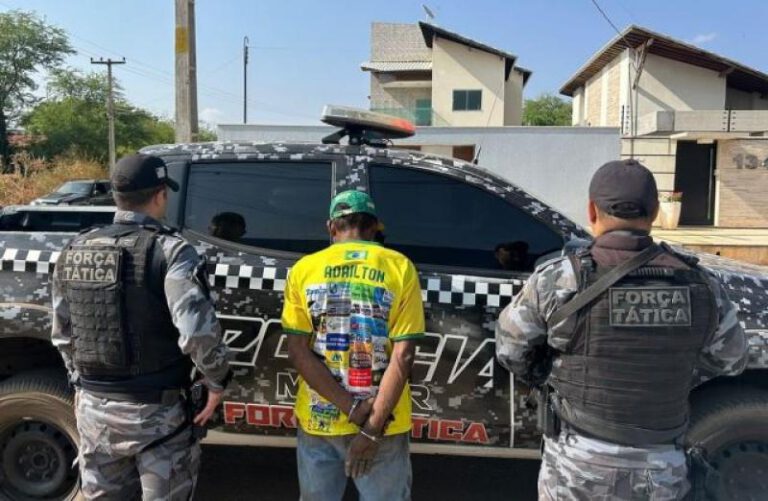 Picos: Polícia prende homem após tentativa de furto no bairro Canto da Várzea