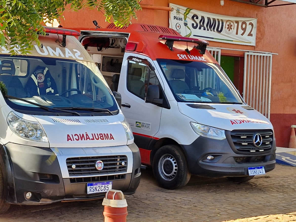Aumento de 40% nos acidentes de trânsito em Picos sobrecarrega Samu e Hospital Regional