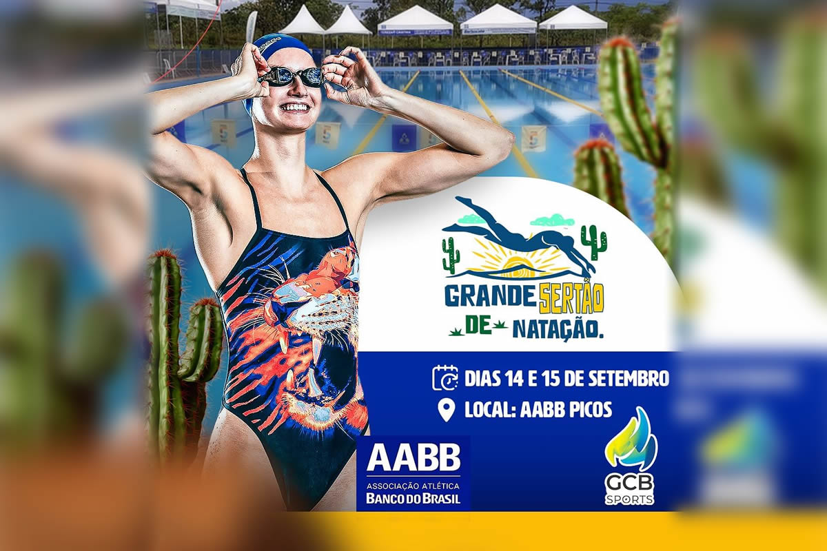 Picos recebe Campeonato Grande Sertão de Natação nos dias 14 e 15 de setembro