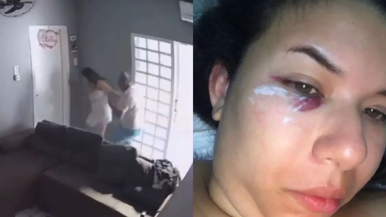 Em mais um vídeo, sargento do Corpo de Bombeiros é flagrado agredindo ex-esposa na frente dos filhos