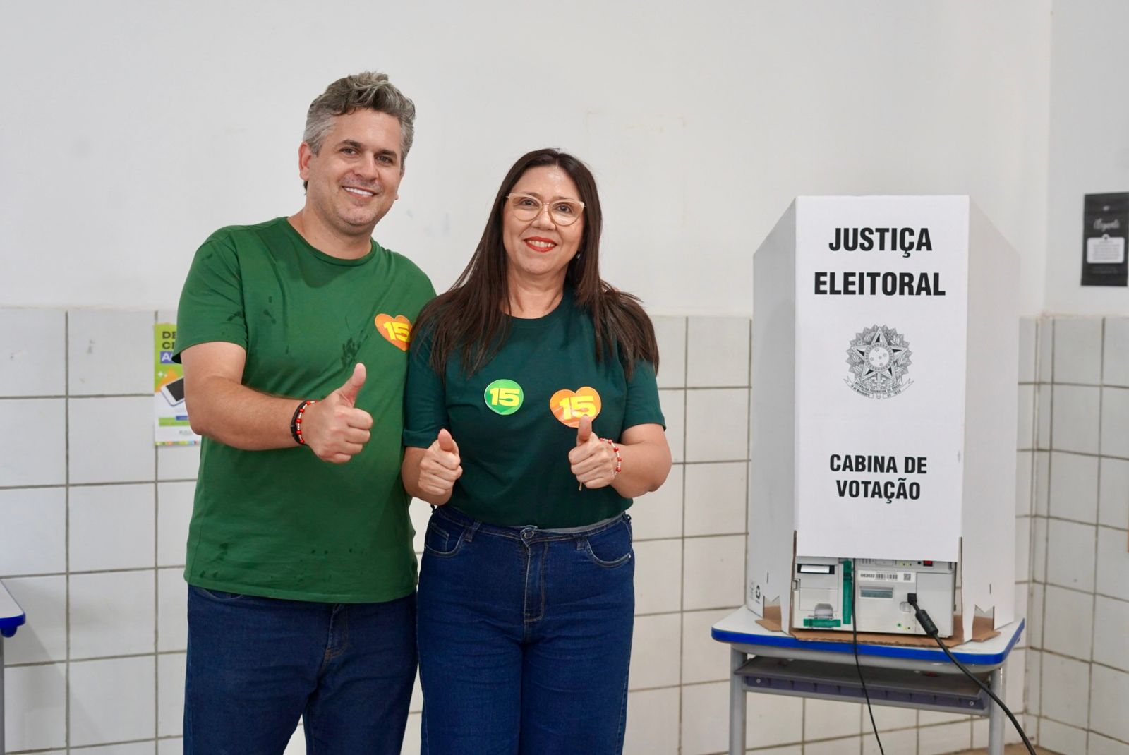 Eleições 2024: Dr. Pablo Santos vota e agradece apoio da população