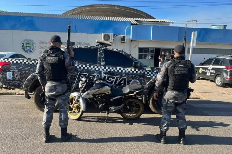 Polícia Militar Recupera motocicleta roubada na zona rural de Picos