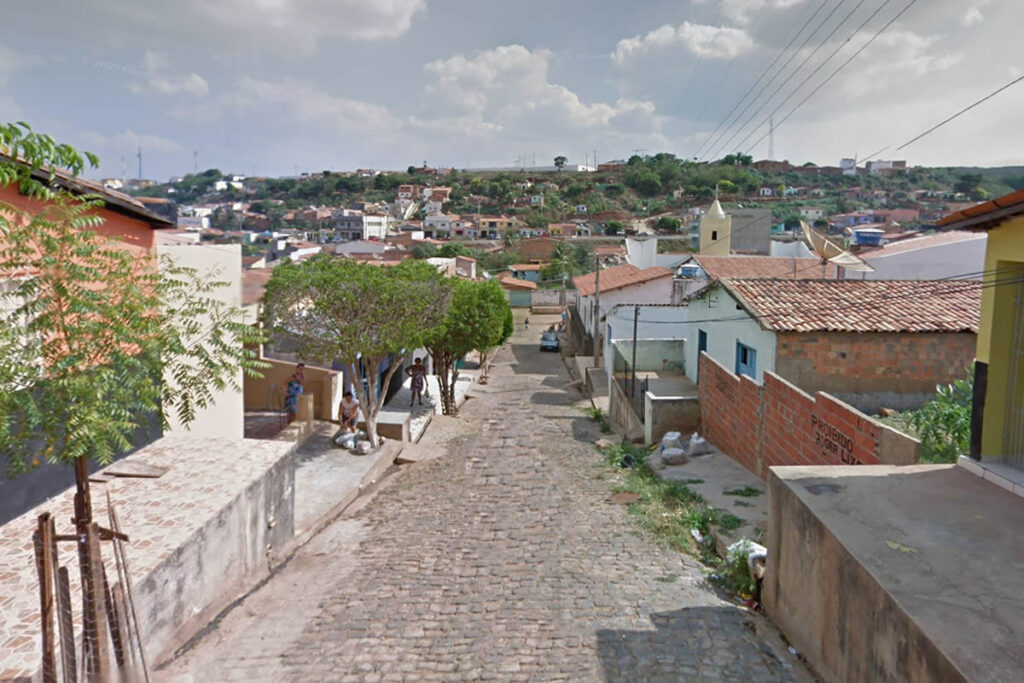 Rua Deolindo Rocha, no bairro São José, em Picos. - Foto: Divulgação
