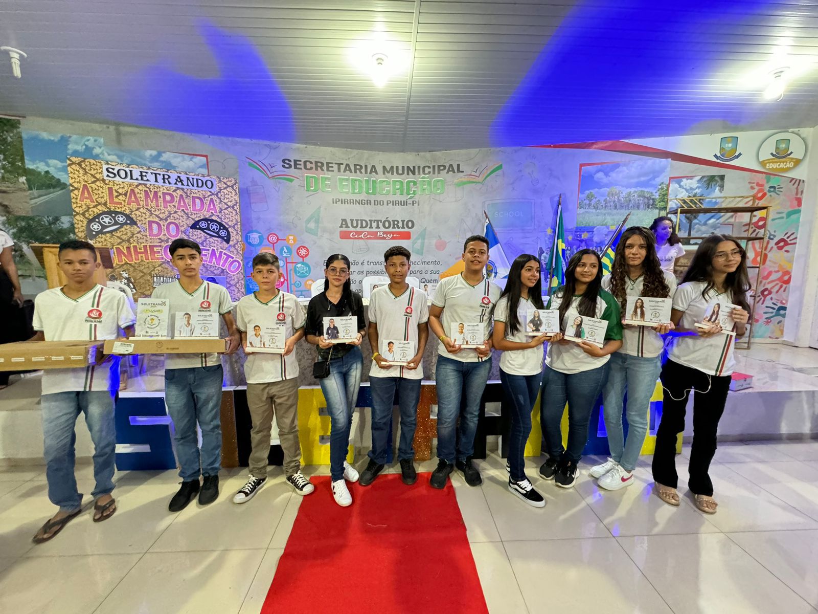 Prefeitura de Ipiranga do Piauí realiza culminância do Soletrando 2024