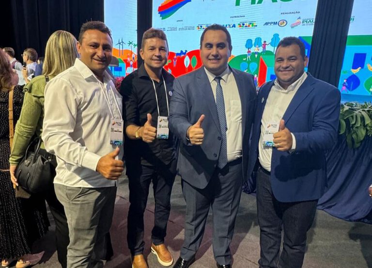 Prefeito eleito de Geminiano, Jaillson Campos, participa do ‘Pactos pelo Piauí’ e fortalece parcerias governamentais