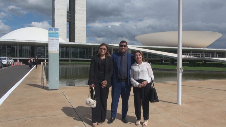 Prefeito eleito de Geminiano Jailson Campos cumpre primeira agenda em Brasília