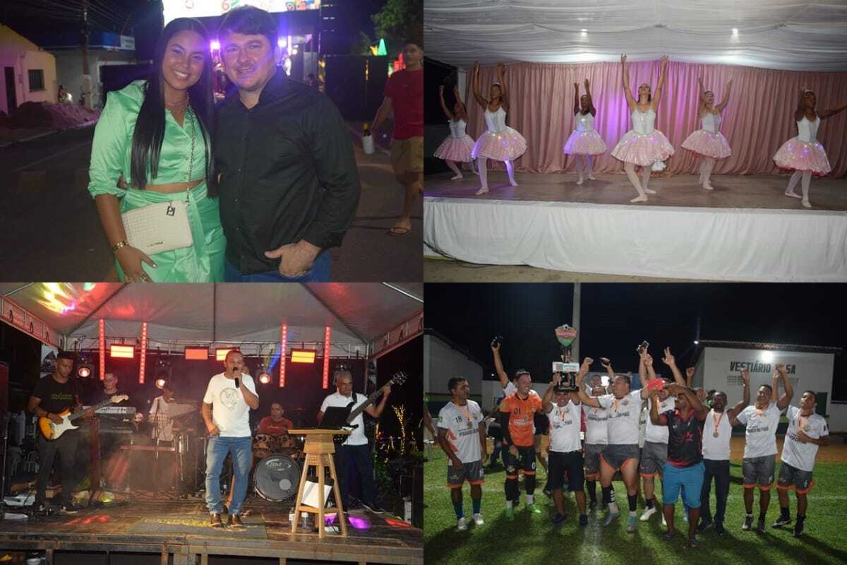 Finais de futebol, apresentações artísticas e shows marcam penúltimo dia do 62º aniversário de Ipiranga do Piauí