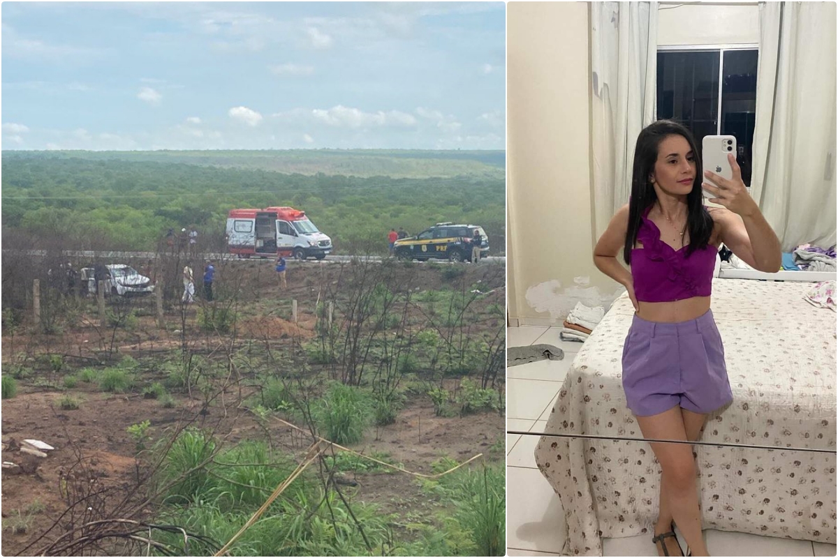 Mulher morre em grave acidente no entroncamento das BR’s 316 e 230 no povoado Gaturiano em Dom Expedito Lopes