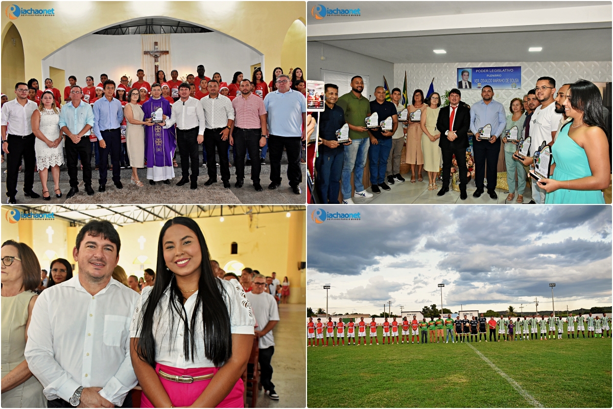 Missa em ação de graças, Sessão Solene e final de torneio de futebol celebram o 62º aniversário de Ipiranga do Piauí