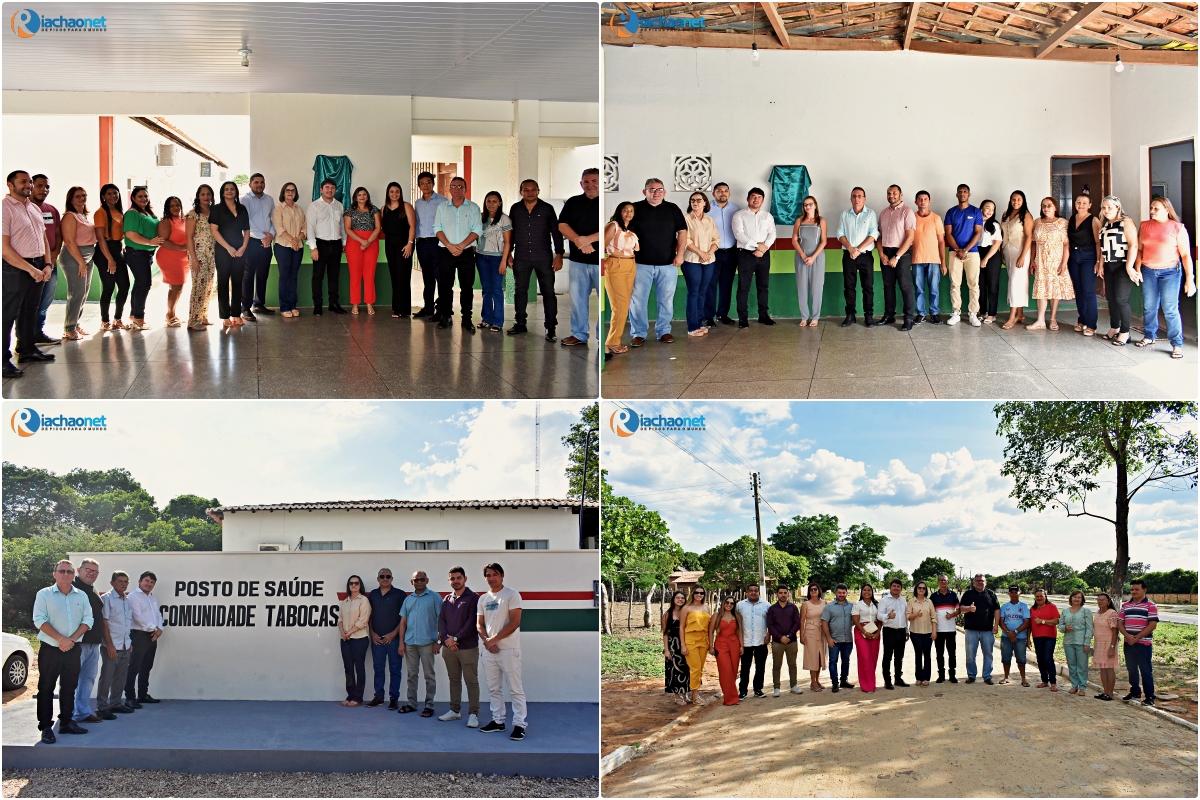 Prefeito Elvis Ramos inaugura reforma e ampliação de escolas municipais e unidades de saúde e obra calçamento no 62º aniversário de Ipiranga