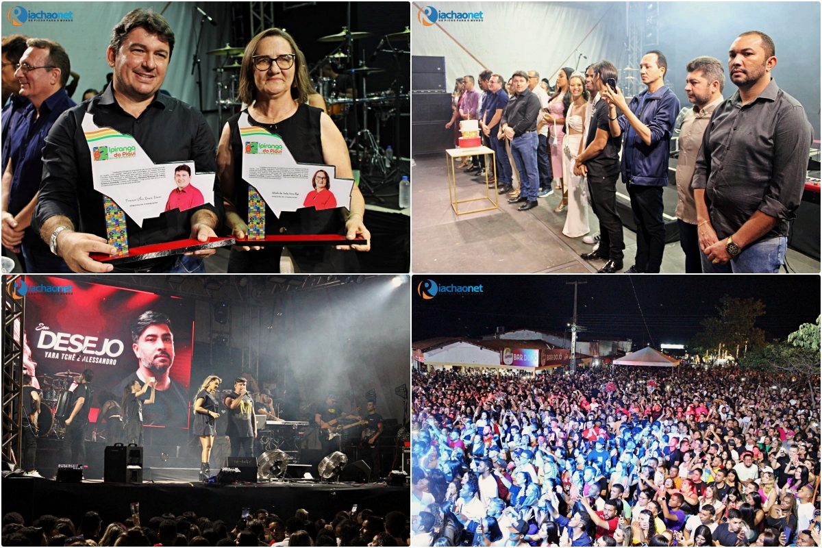 Shows de JF do Acordeon, Seu Desejo e Victor Meira encerram festividades do 62º aniversário de Ipiranga do Piauí     