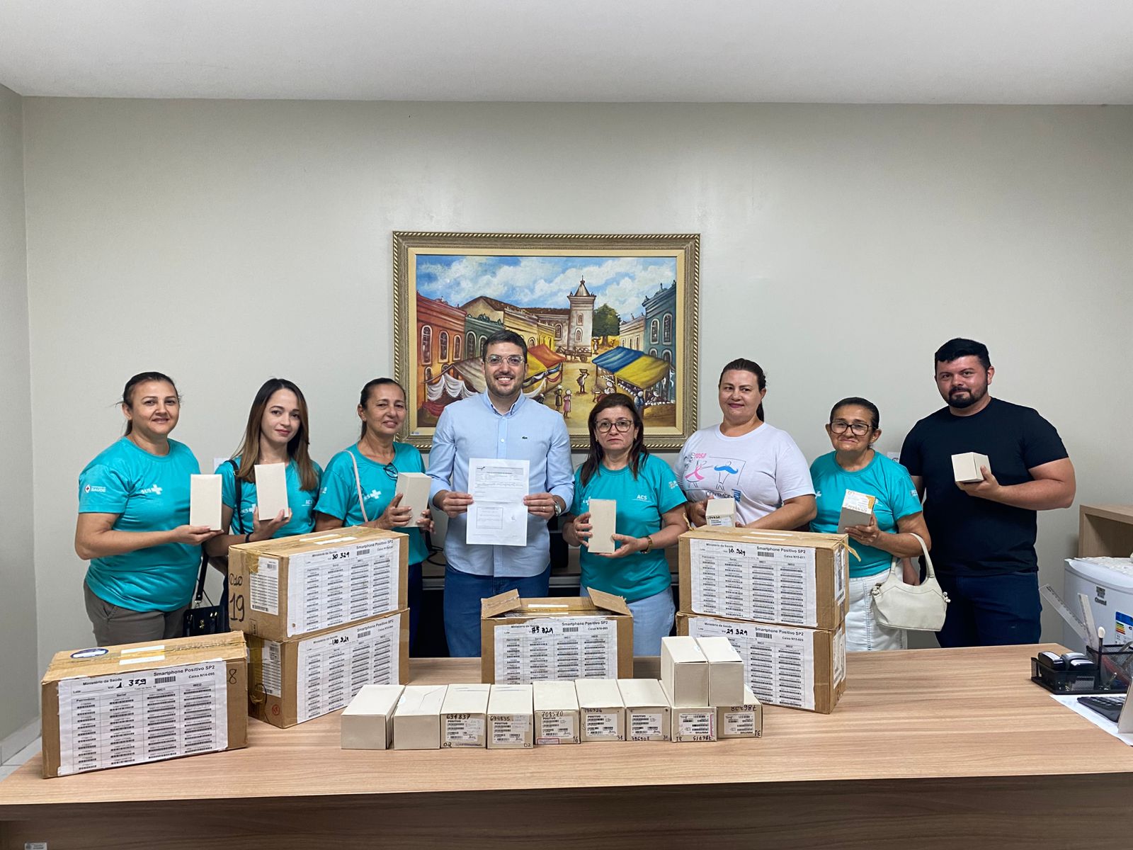 Secretaria de Saúde entrega tablets aos Agentes Comunitários de Saúde e reforça compromisso com a modernização dos serviços