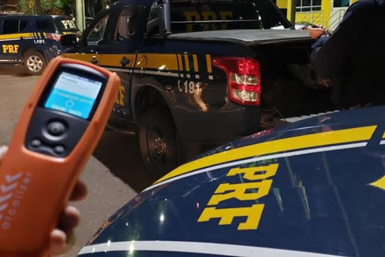 Motorista é conduzido pela PRF por dirigir embriagado após acidente na BR-316, em Picos