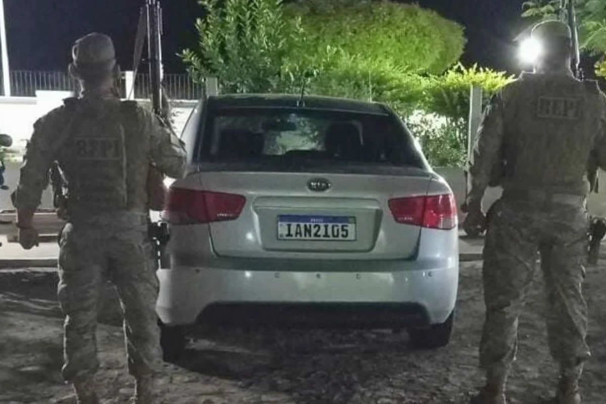 Operação do BEPI apreende veículo adulterado na zona rural de Fronteiras