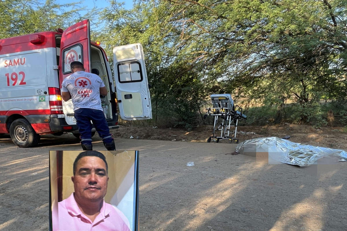 Homem morre em colisão entre moto e picape na estrada entre Simões e Padre Marcos