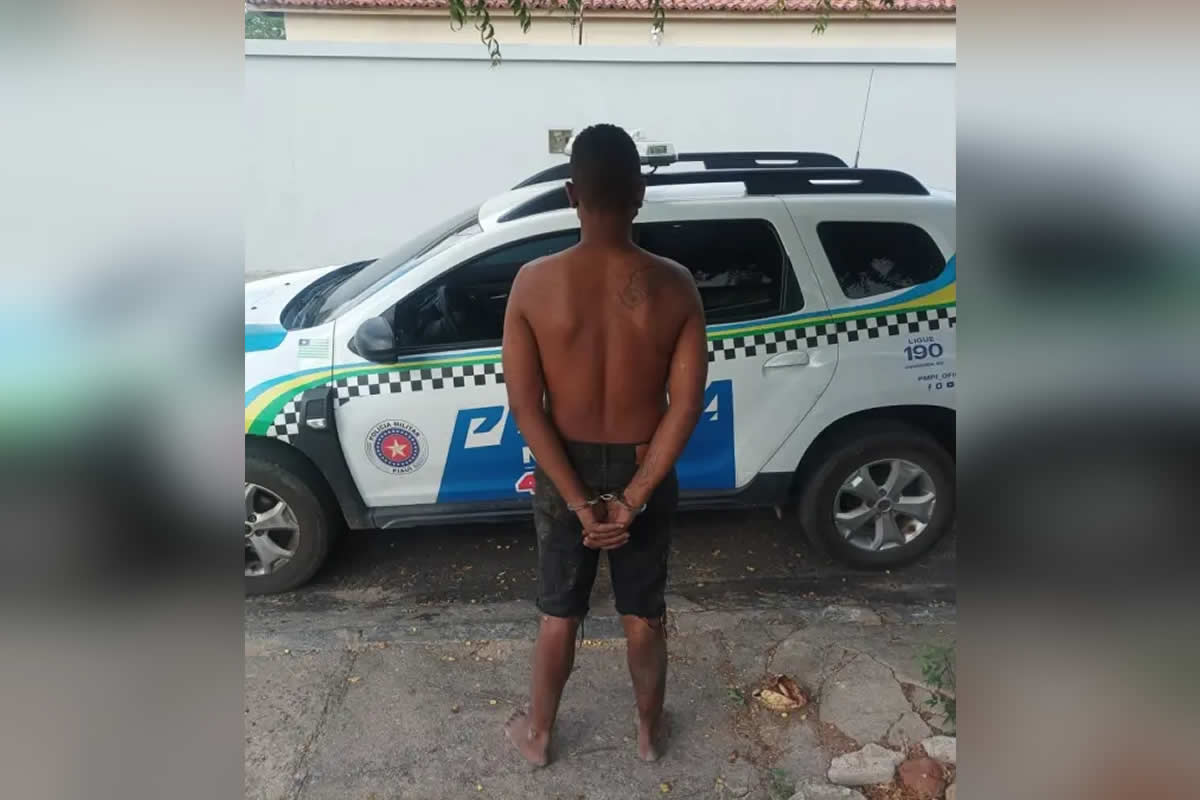 Homem é preso após arrombar bar em Pio IX, beber e adormecer no local