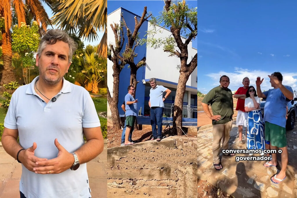 Dr. Pablo Santos e futuros secretários percorrem bairros afetados e planejam ações emergenciais para minimizar impactos.