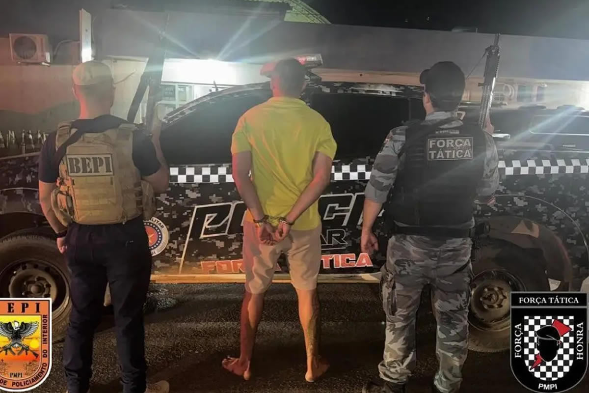 Polícia Militar prende homem com mandado em aberto no bairro Boa Vista, em Picos