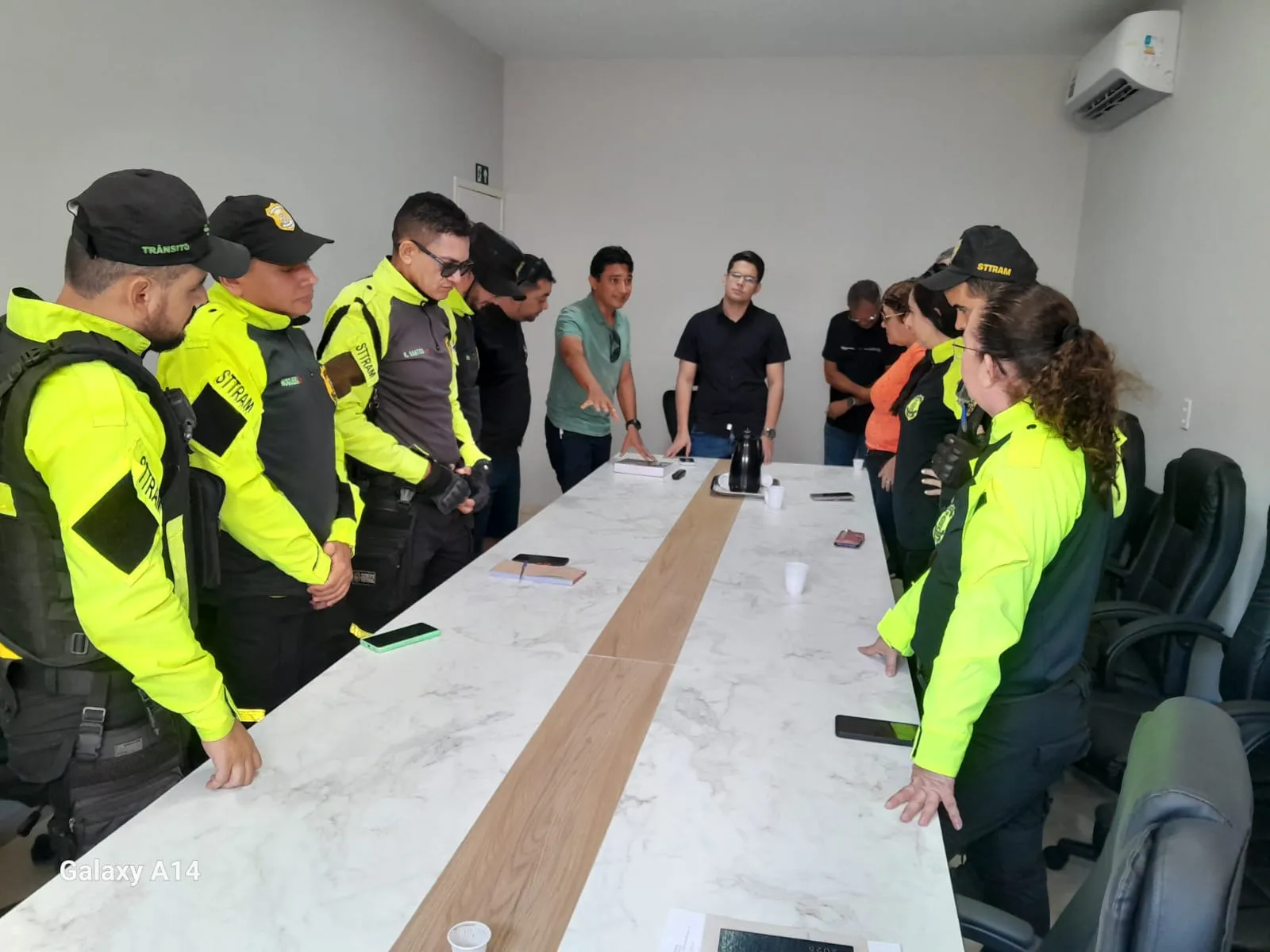 Novo gestor da STTRAN de Picos se reúne com agentes de trânsito