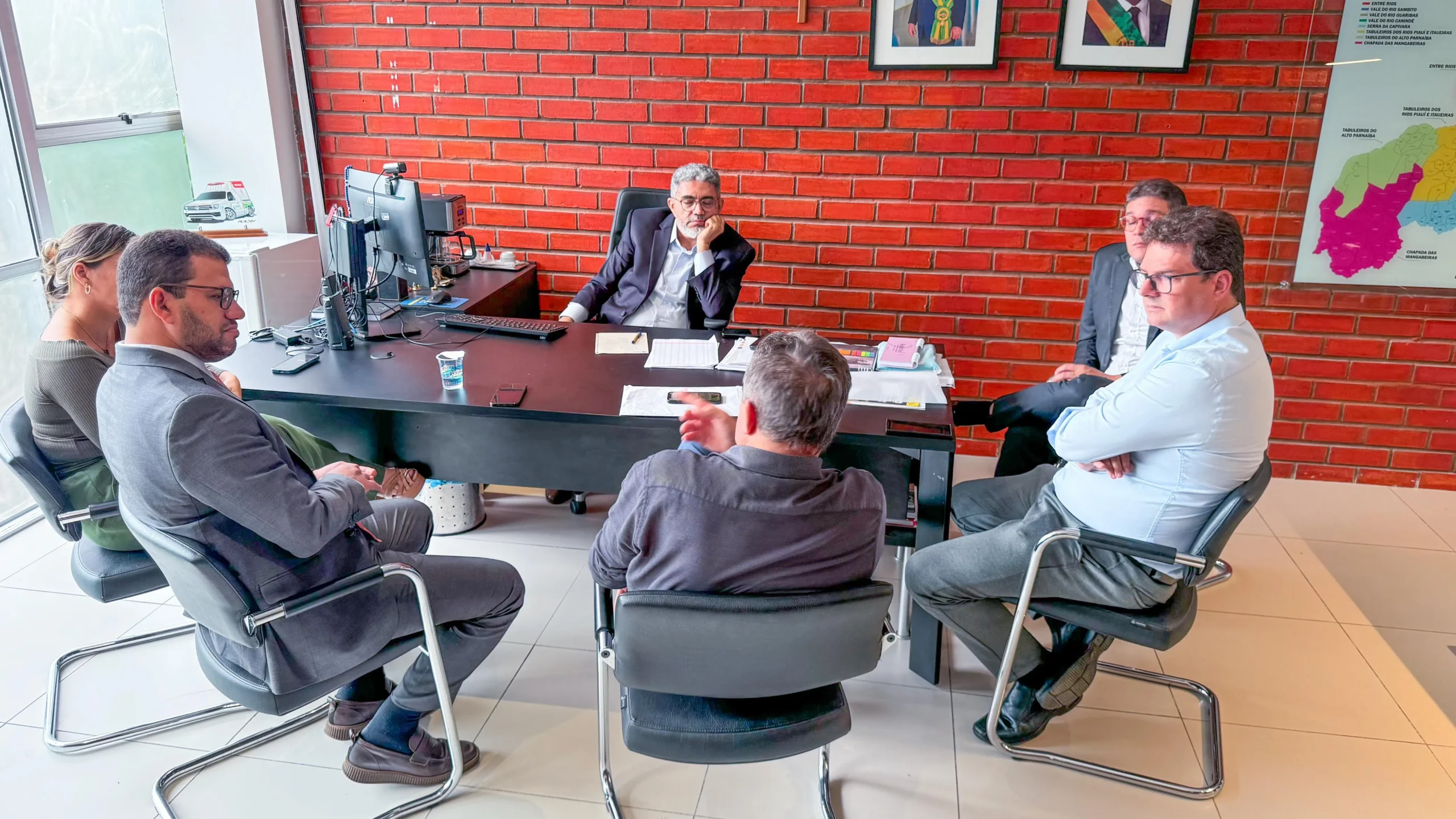 Secretaria de Saúde de Picos realiza reunião emergencial com a SESAPI para tratar dos impactos das chuvas