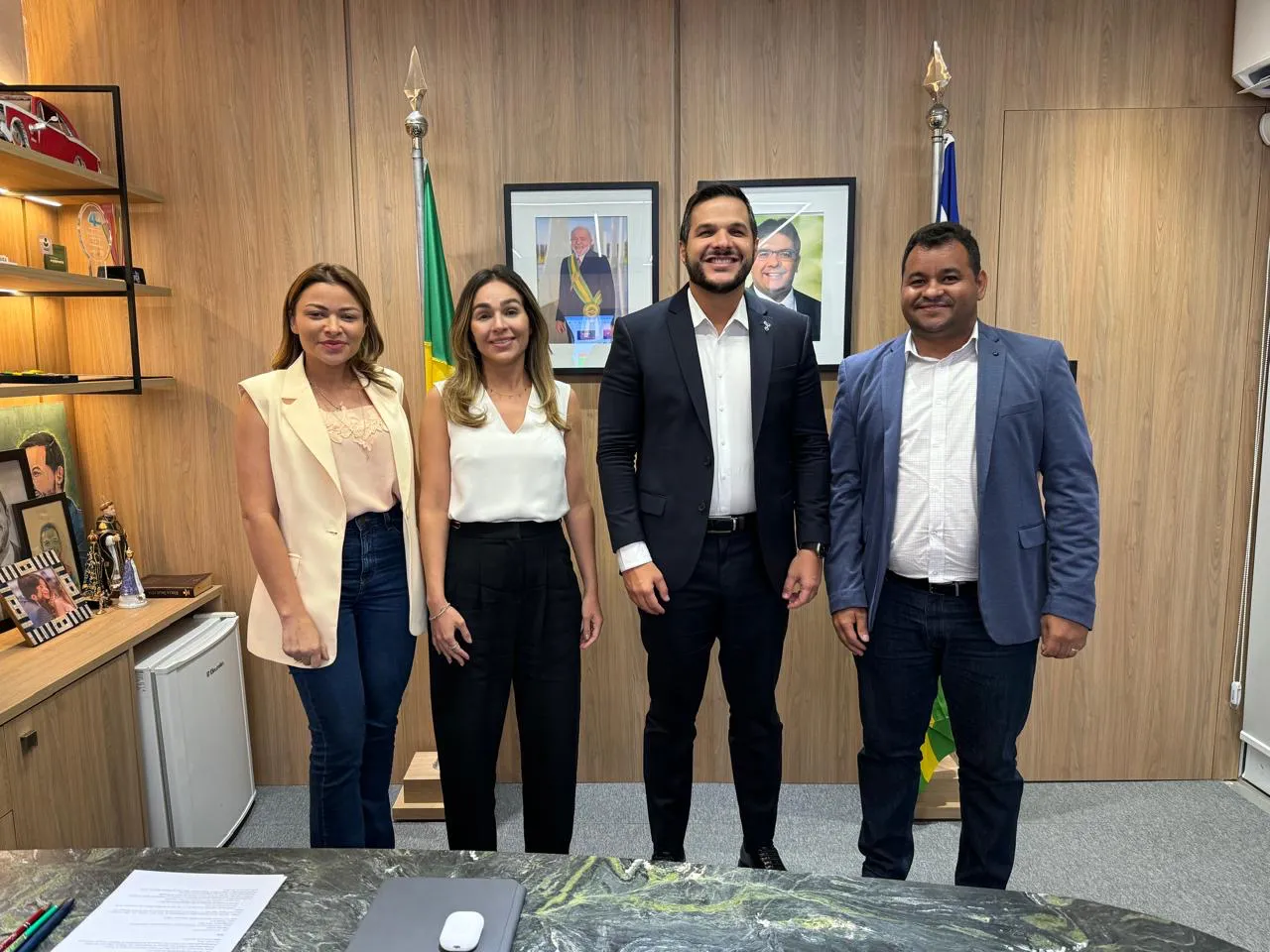 Prefeito Jaillson Campos busca parceria com a SEDUC para a educação de Geminiano