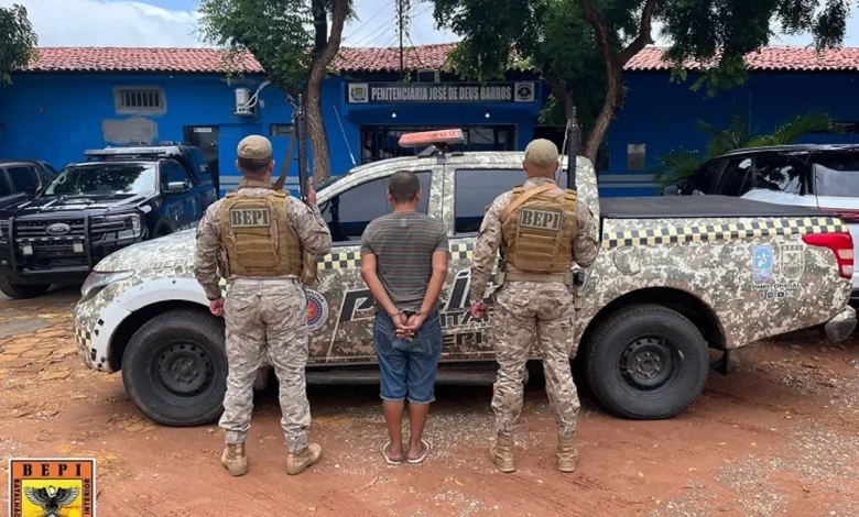 Homem foi localizado nas proximidades do Hospital Regional Justino Luz - Foto: PMPI