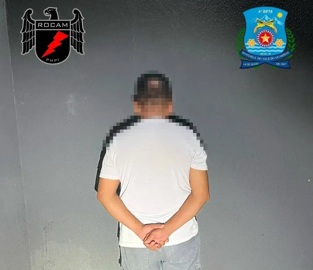 Polícia Militar prende suspeito de tentativa de estupro e violência doméstica na zona rural de Picos