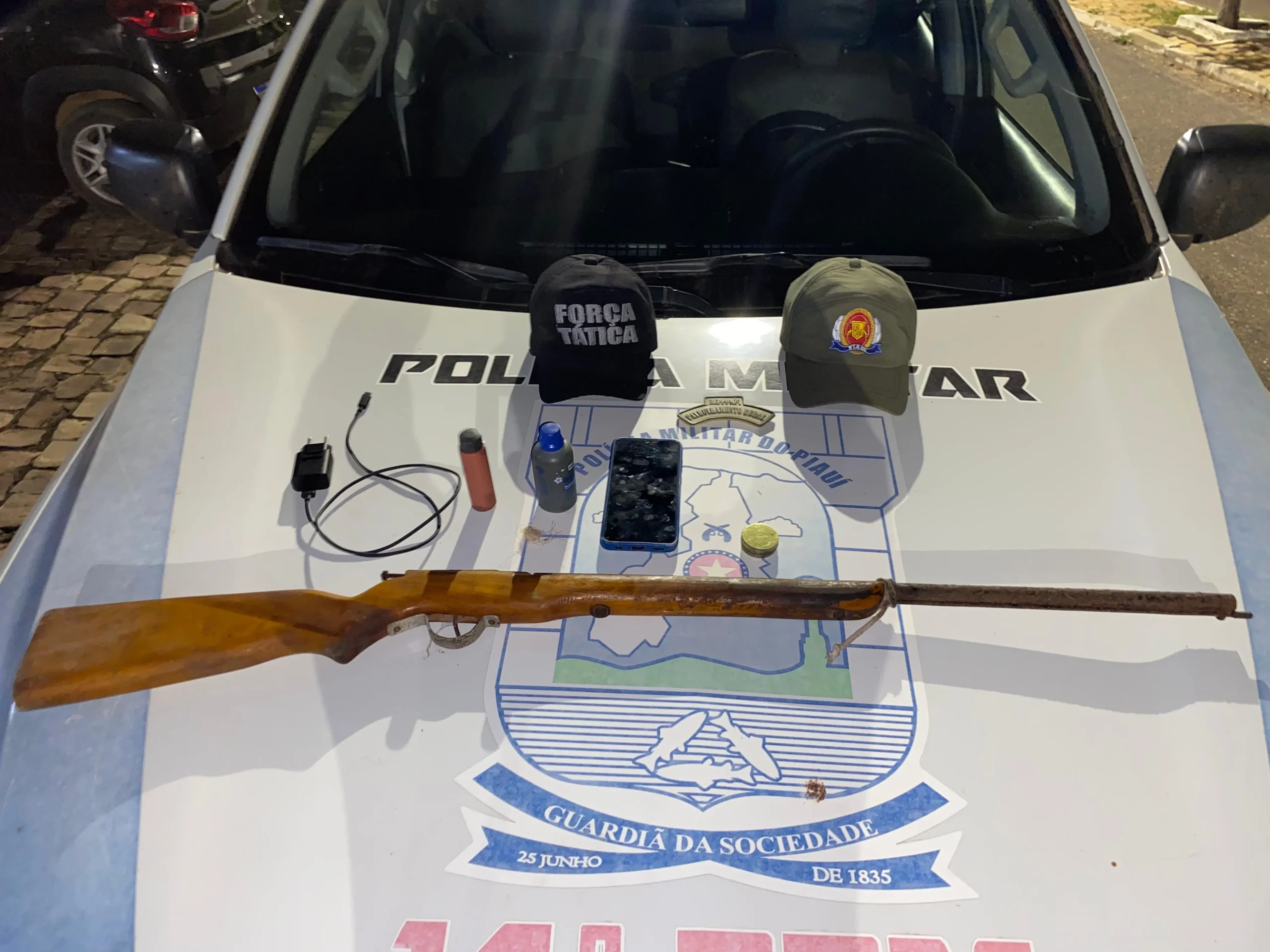 Suspeito de estuprar e ameaçar a própria filha é preso pela PM em São João da Varjota