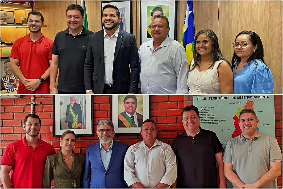 “Sempre em procura do crescimento e desenvolvimento da nossa querida Itainópolis”, diz prefeito Miguel Rodrigues durante agenda em Teresina