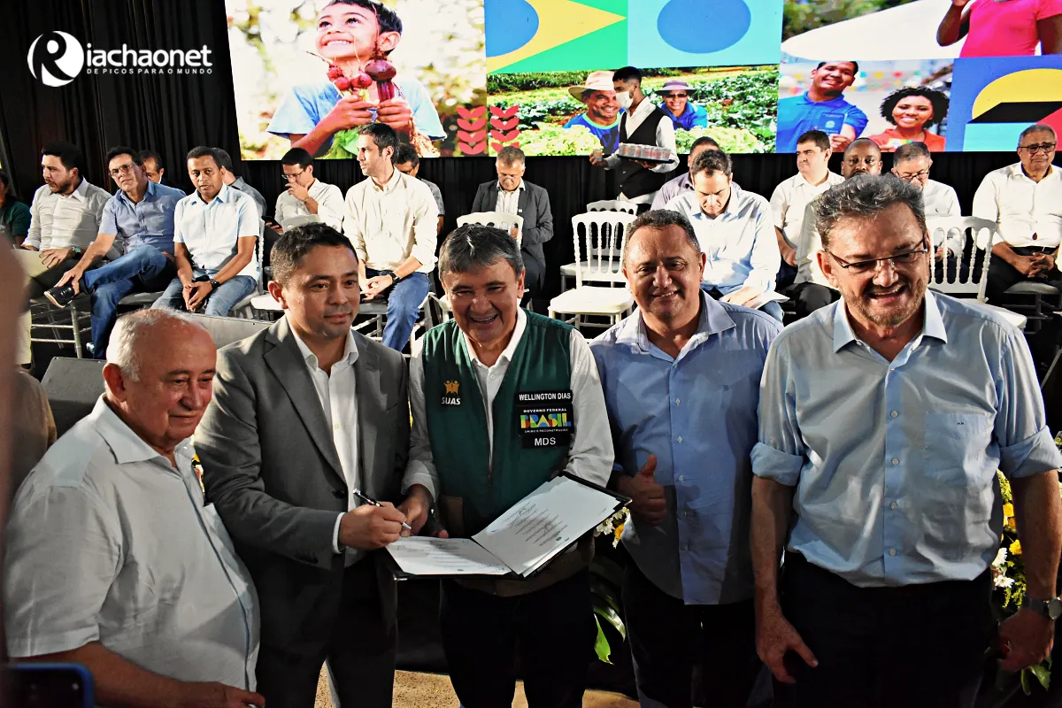 Prefeito de Itainópolis, Miguel Rodrigues, participa de evento de lançamento do programa ‘Acredita no Primeiro Passo’