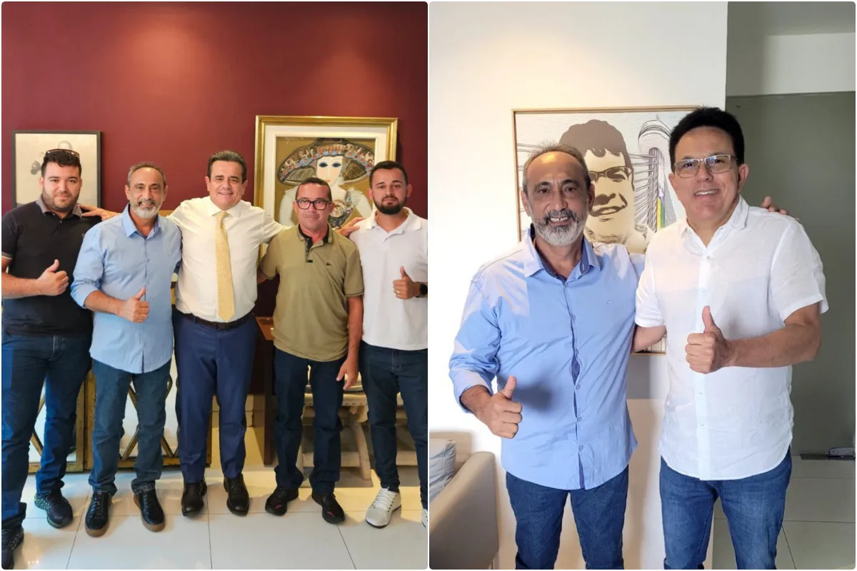 Prefeito Erivaldo Lopes se reúne com o deputado Henrique Pires e com o presidente da Agespisa e busca obras e investimentos para Santo Antônio de Lisboa