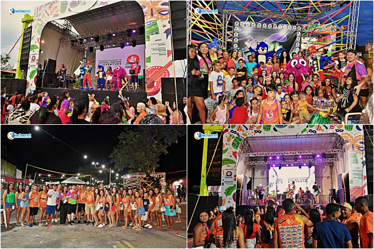 Bloquinho Kids, show infantil e atrações musicais encerram o Ipi Folia 2025 e movimentam Ipiranga do Piauí