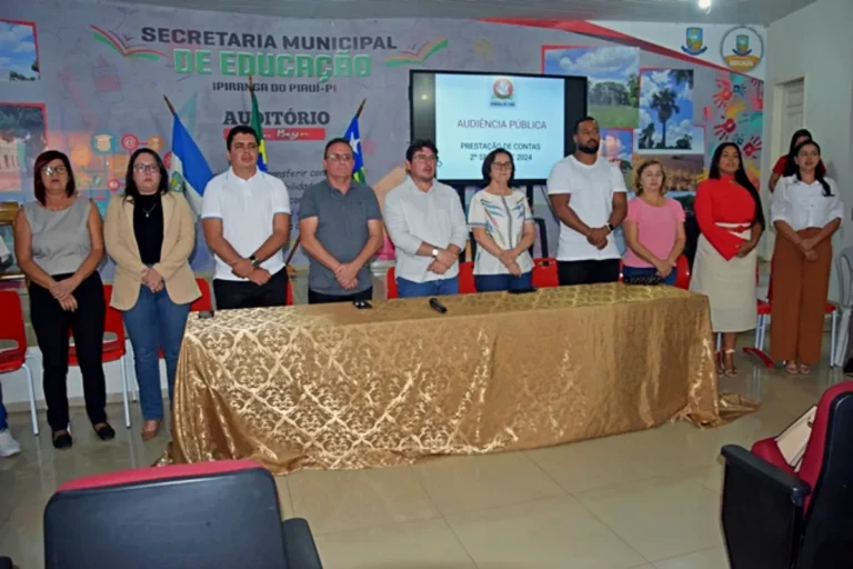 Prefeitura de Ipiranga do Piauí promove Audiência Pública com apresentação das ações administrativas