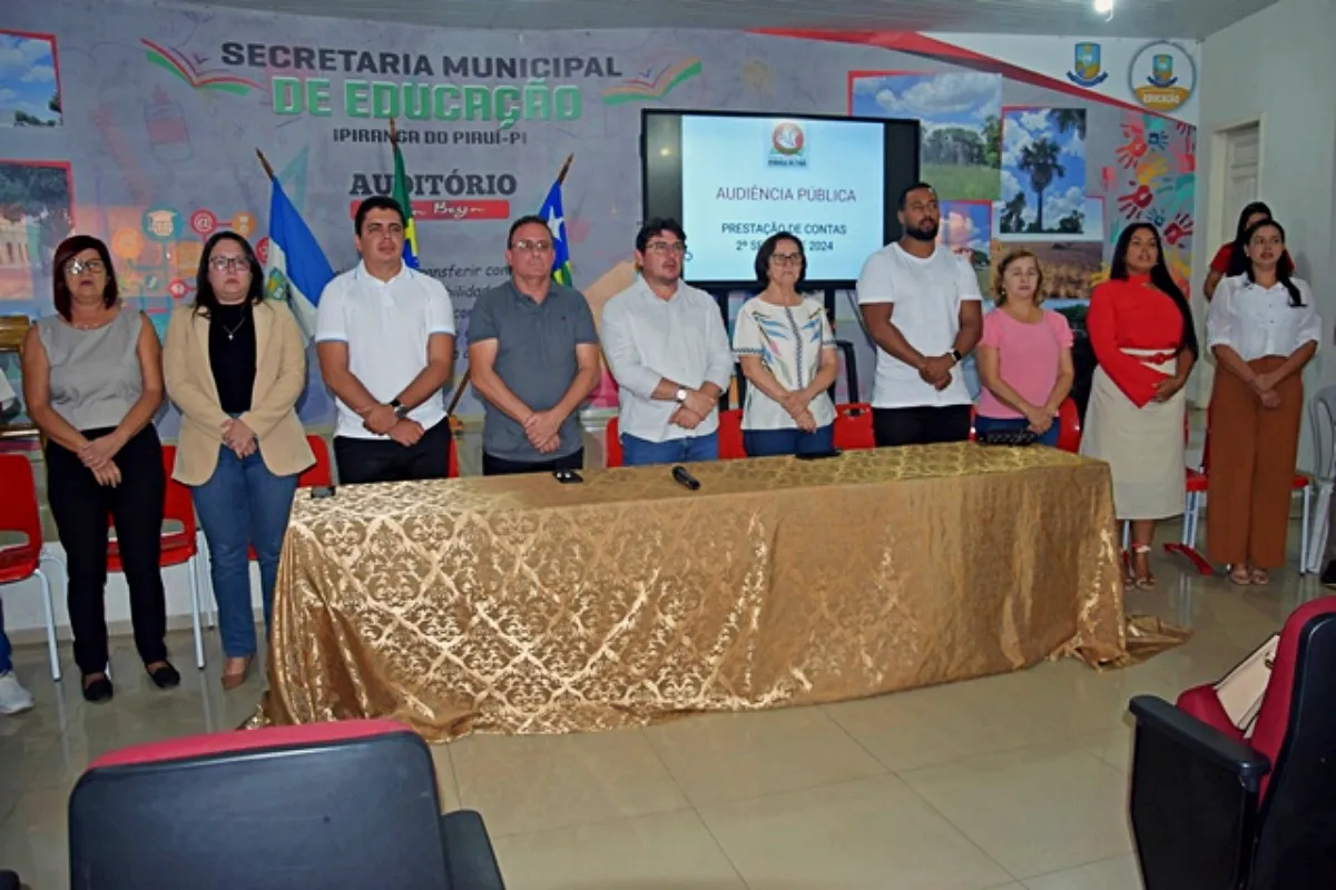Prefeitura de Ipiranga do Piauí promove Audiência Pública com apresentação das ações administrativas