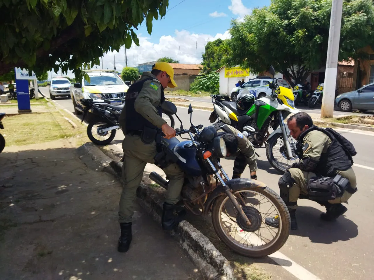 Operação “Rota Segura” recupera doze motocicletas em Oeiras, Santa Cruz do PI e Colônia do PI