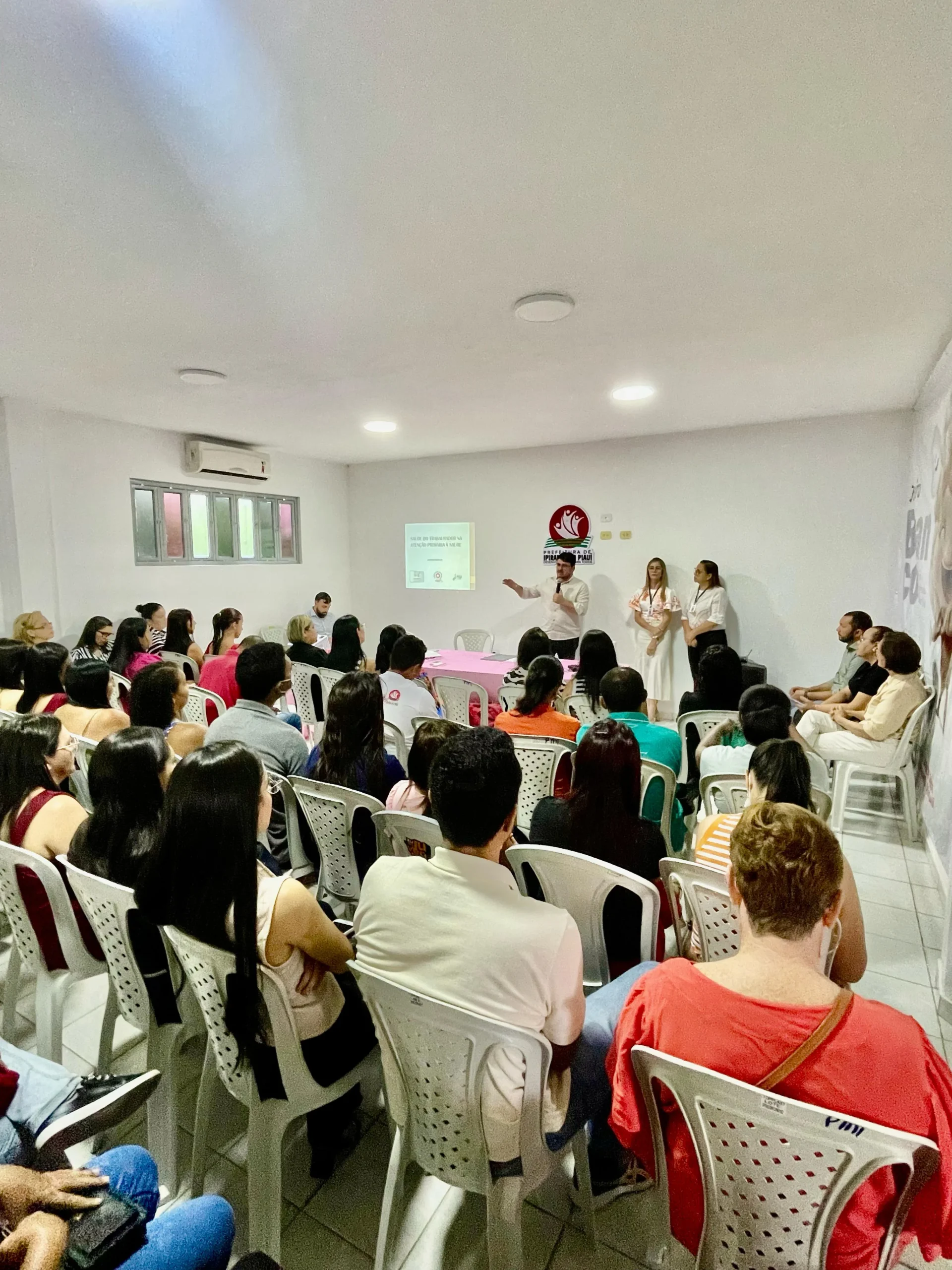 Prefeitura de Ipiranga do Piauí realiza capacitação em Saúde do Trabalhador